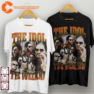 The Idol The Weeknd Movie Fan Vintage 90s T-shirt 1