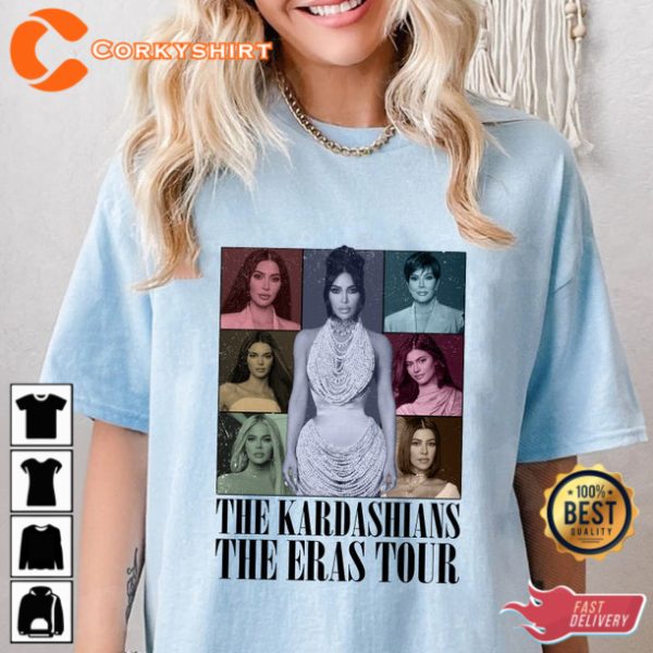 The Kardashians The Eras Tour Gift For Unisex T-Shirt