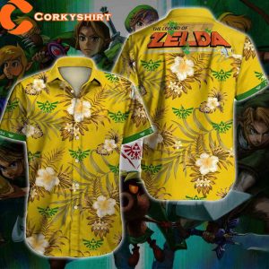 The Legend Of Zelda Hawaiian Shirt The Legend Shirt