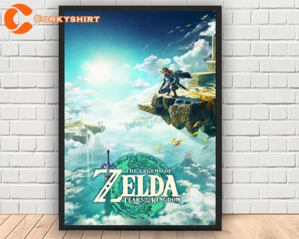 The Legend Of Zelda Tears Kingdom Home Decor Poster