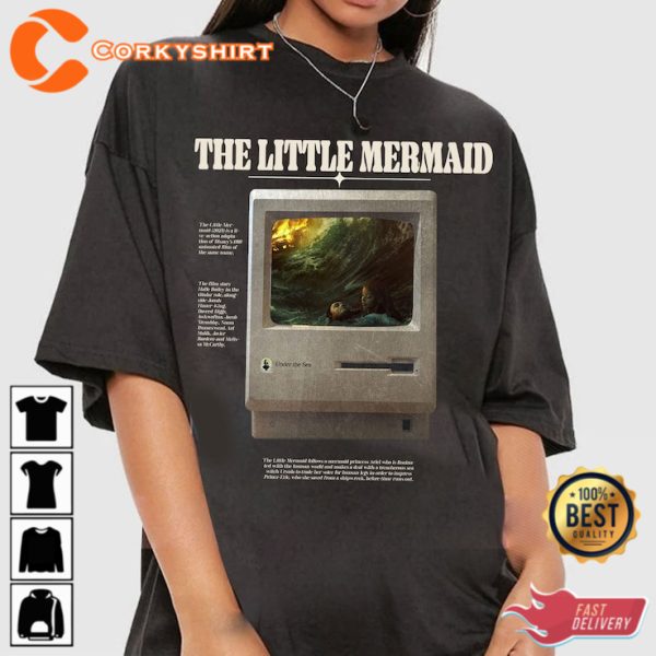 The Little Mermaid Halle Bailey Jonah Hauer King T-Shirt