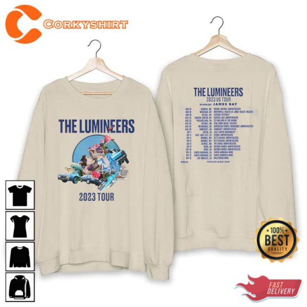 The Lumineers 2023 US Tour Perfect Shirt For Passionate Fans Concert Gift