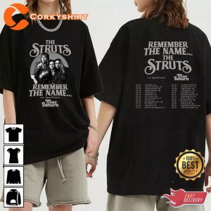 The Struts Remember The Name 2023 Tour Vintage Inspired Shirt Concert Gift3