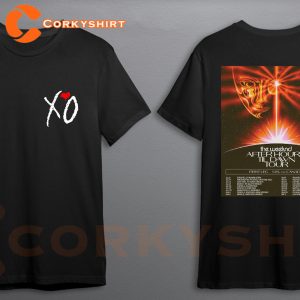 The Weeknd After Hours til Dawn First Leg US And Canada Tour T-shirt