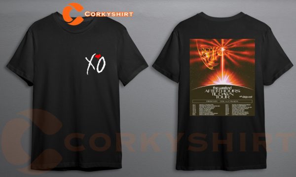 The Weeknd After Hours til Dawn First Leg US And Canada Tour T-shirt