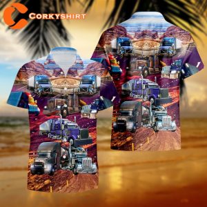 This Is How I Roll Truckers Aloha Monster Truck Hawaiian T-Shirt