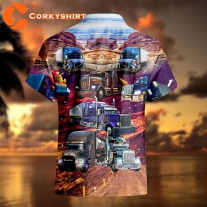 This Is How I Roll Truckers Aloha Monster Truck Hawaiian T-Shirt