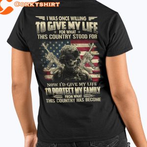 To Give My Life To Protect My Family Memorial Day Independence Celebration Shirt (4)