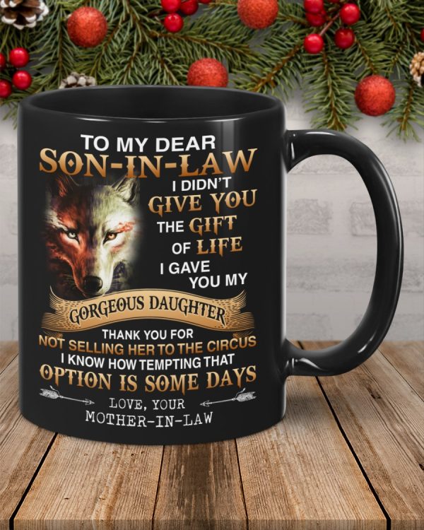 To my Son Never Forget That I Love You Ceramic Mug