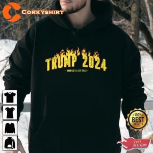 Trump 2024 The Donald Funny 4th Of July T-Shirt