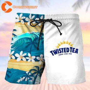 Twisted Tea Summer Hawaiian Shorts