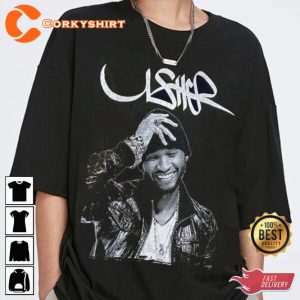 Usher Rap Tour Vintage Lil Baby 90s Unisex T-Shirt