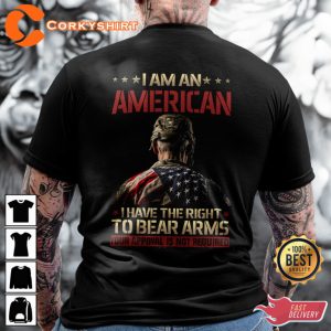 Veterans Day I Am An American T-Shirt