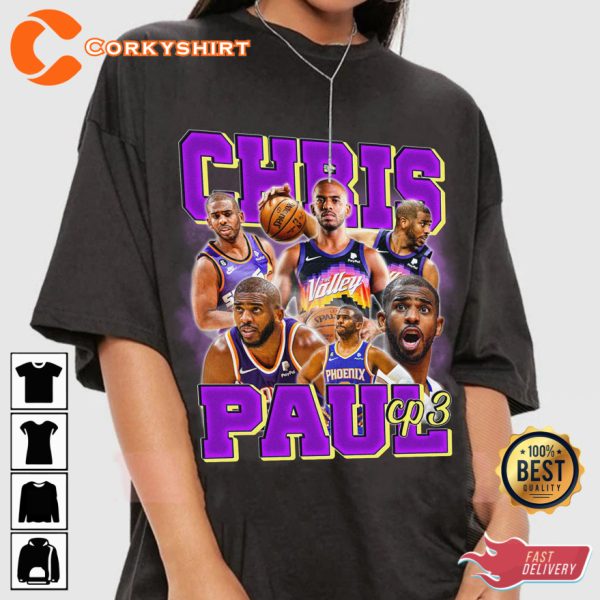 Chris Paul CP3 The Point God Basketball Fan T-Shirt