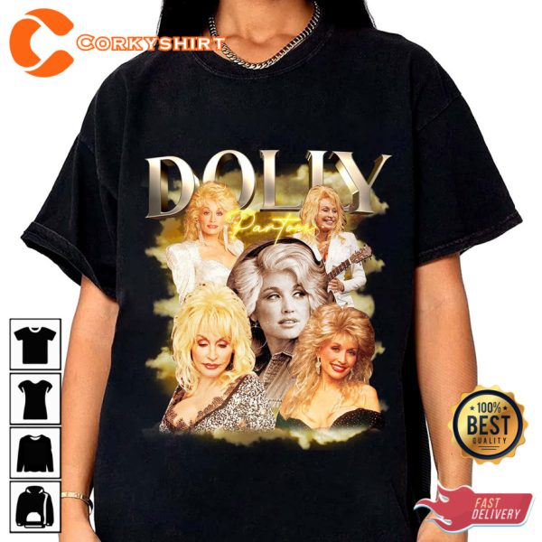 Dolly Parton My Tennessee Mountain Home The Album Designed T-Shirt