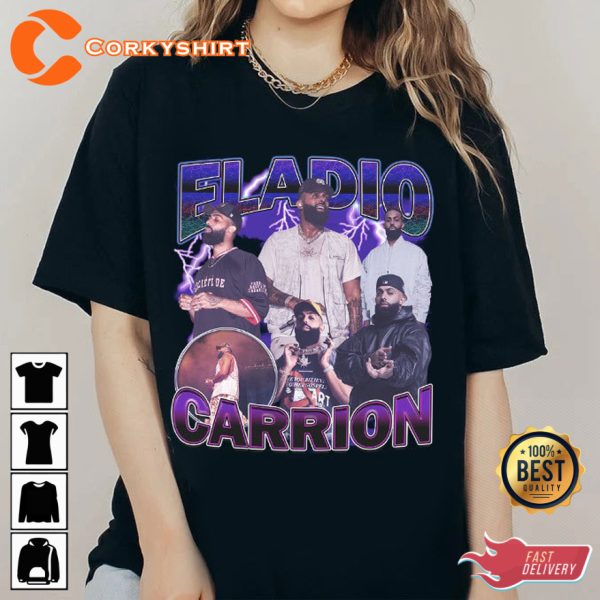 Eladio Carrion Morales Si la Calle Llama Designed T-Shirt