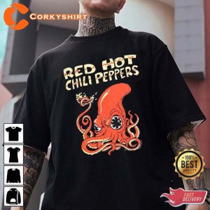 Vintage Inspired Red Hot Chili Peppers Californication Asterisk T-Shirt