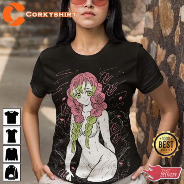 Waifu Kanroji Material Darling Anime Girl Lewd  T-Shirt