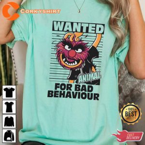 Wanted For Bad  Behaviour Girft For T-Shirt