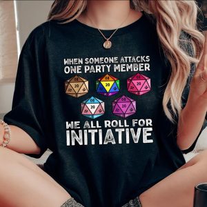 We All Roll For Intiative LGBT T-Shirt