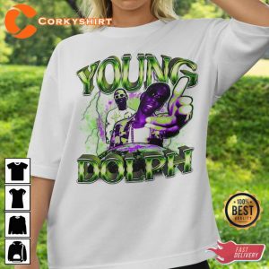 Young Dolph Fan King of Memphis Trending T-Shirt