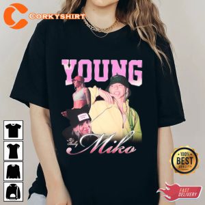 Young Miko Latin Trap Fan Vintage Unisex Tee Shirt
