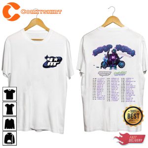 Young Miko Trap Kitty World Tour 2023 Double Side T-shirt 1