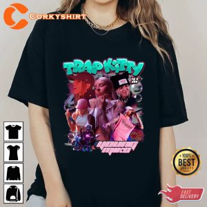 Young Miko Trap Kitty World Tour 2023 Graphic T-shirt