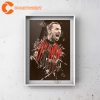 Zlatan Ibrahimovics GOD IS GREAT Handmade Portrait Wall Art Poster For Fans