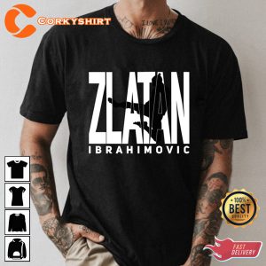 Zlatan Ibrahimovic Greatest Strikers of All Time Most Decorated Footballers T-Shirt