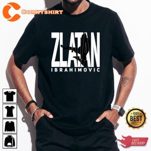 Zlatan Ibrahimovic Greatest Strikers of All Time Most Decorated Footballers T-Shirt