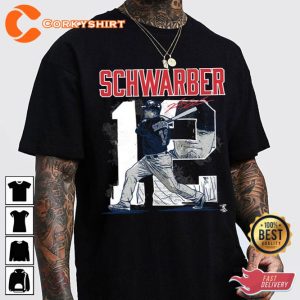 12 Kyle Schwarber Player Number Baseball Unisex T-Shirt