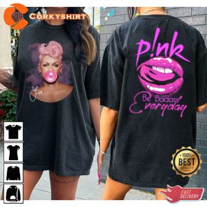 2023 P!nk Summer Carnival Tour Bubblegum 2 Side T-Shirt