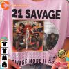 21 Savage Rap World Tour 2023 Tickets Album Savage Mode T-Shirt