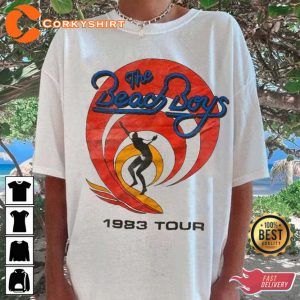 80s Beach Boys Vintage Surfer T-Shirt