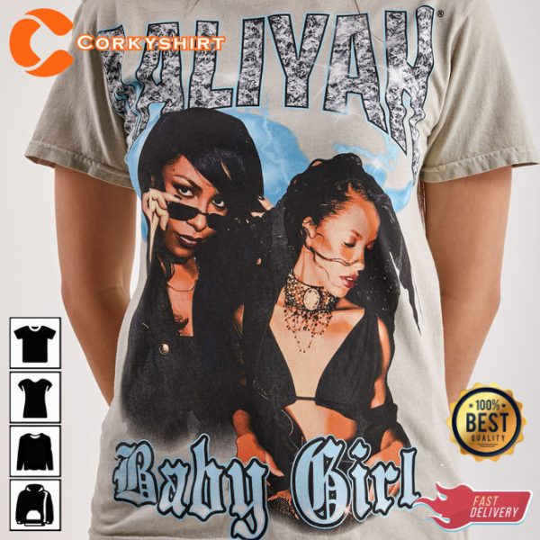 Aaliyah Baby Girl Best Gift Fans Club T-Shirt