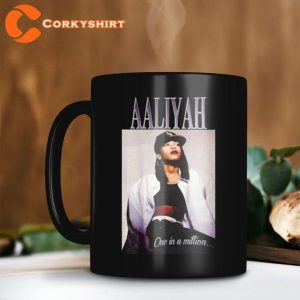 Aaliyah One In A Million Remembering Ceramic Coffee Mug