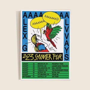 Alex G And Alvvays Announce Co Headlining Tour Dates Poster