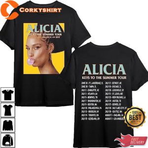 Alicia Keys Music Shirt World Tour 2023 T-Shirt
