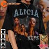 Alicia Keys Pop Music RnB Icon Album Art T-Shirt