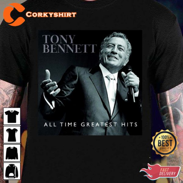 All Time Greatest Hits Tony Bennett Unisex Memorial T-Shirt