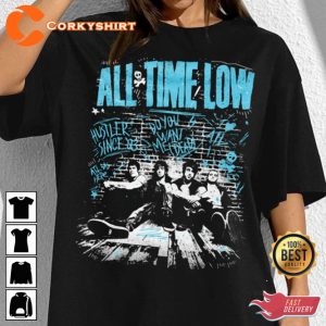All Time Low Pop Punk Dear Maria Vintage T-Shirt