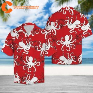 Amazing Octopus Hawaiian Shirt