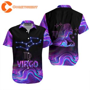 Amazing Virgo Horoscope Aloha Hawaiian Shirts