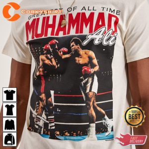 American Classical Muhammad Ali GOAT Boxing Fans T-Shirt