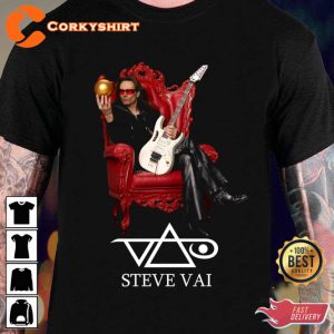 American Guitarist Steve Vai Design Unisex Fans Gift T-Shirt