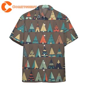 American Native Tents Hawaiian Shirt