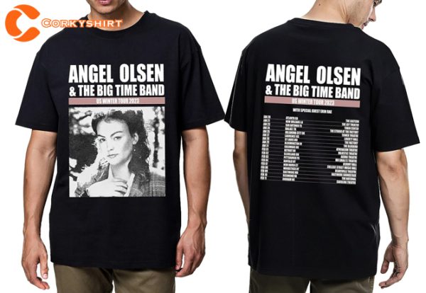 Angel Olsen 2023 Tour North America Concert T-Shirt