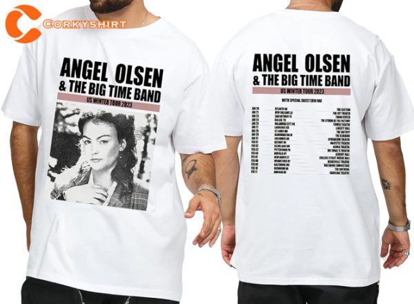 Angel Olsen 2023 Tour North America Concert T-Shirt