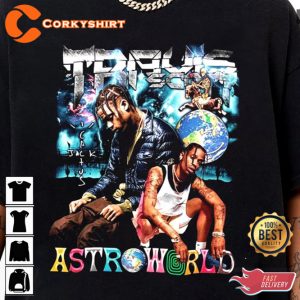 Astroworld Galaxy Ride Travis Scott Fans Club T-Shirt